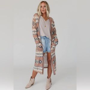 NWT Santa Fe Rose Duster